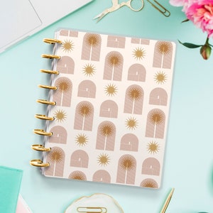 Happy Planner Cover - Erin Condren - Planner Cover for Disc Bound and Spiral Planner
