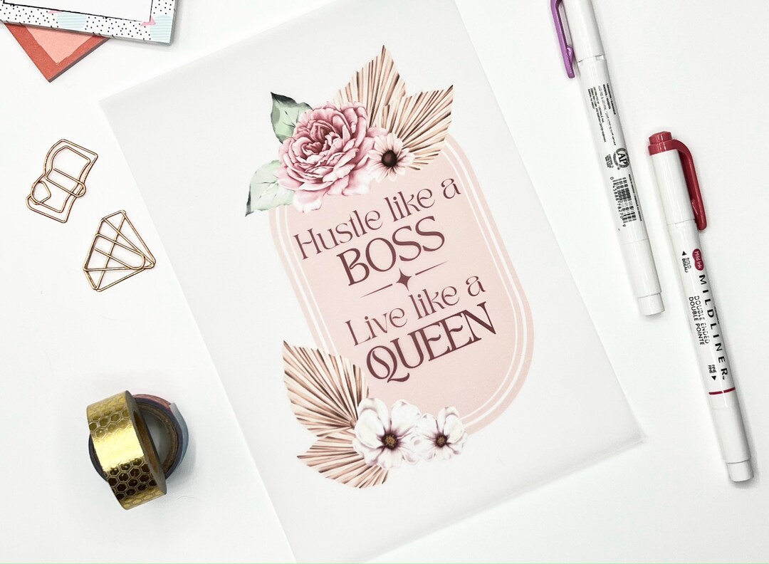 Hustle Vellum Dashboard, Planner Insert, Discbound Dashboard, A5, A6