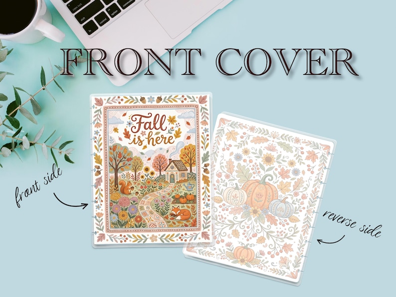 Fall is Here Planner Cover for Disc Bound and Spiral Planner - Etsy