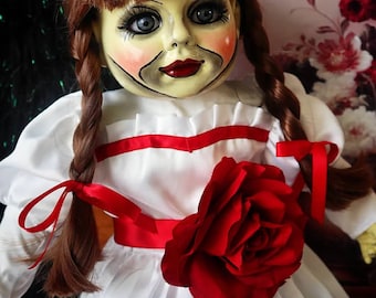 ANNABELLE CREATION OOAK creepy doll