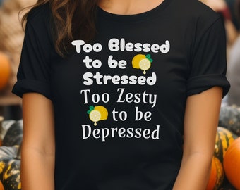 Text Lemon Blessed Tshirt