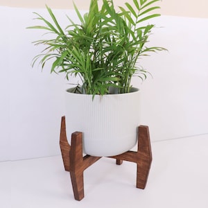 Suporte para plantas hexagonal