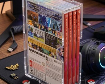 Nintendo Switch Acrylic Display Case – Custom Engraved