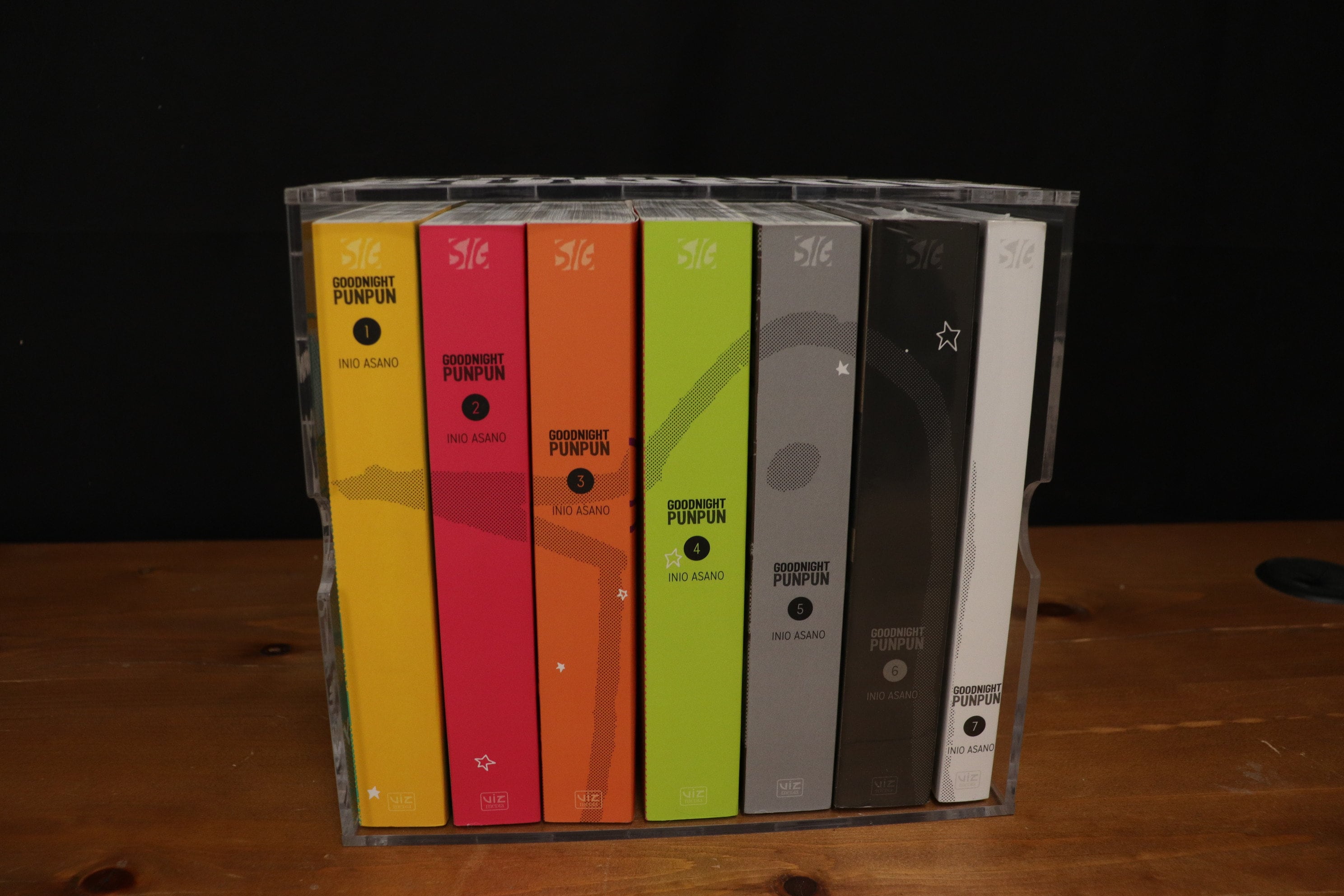 Goodnight Punpun Acrylic Boxset Case (compatible With English Volumes 1