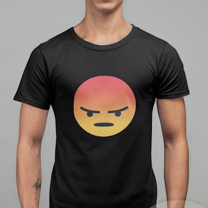 Angry shirt - Unisex - emoji meme facebook reaction tee