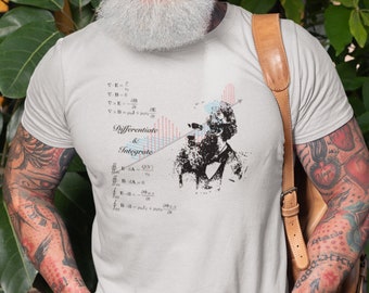 Maxwell equations t shirt - unisex - gift for math and physics teacher - electromagnetism