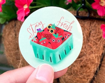 Strawberries Sticker