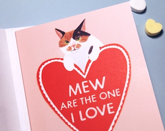 Mew Are The One I Love Card