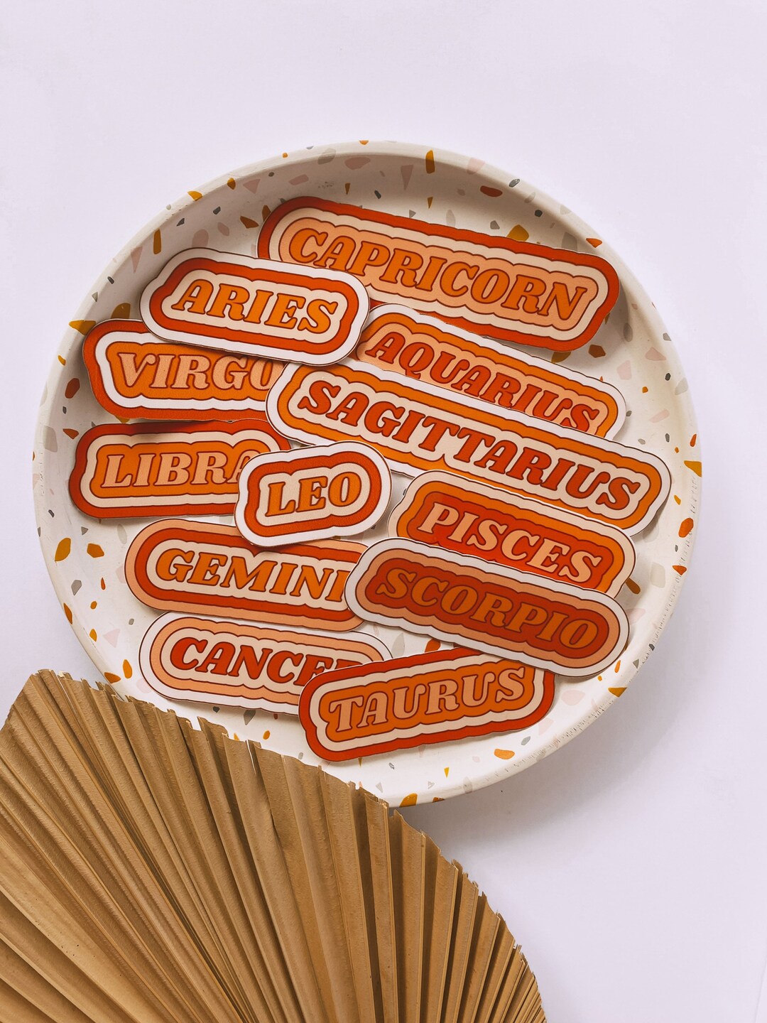 Retro Zodiac Astrology Sign Sticker, Mystical Sticker, Celestial ...