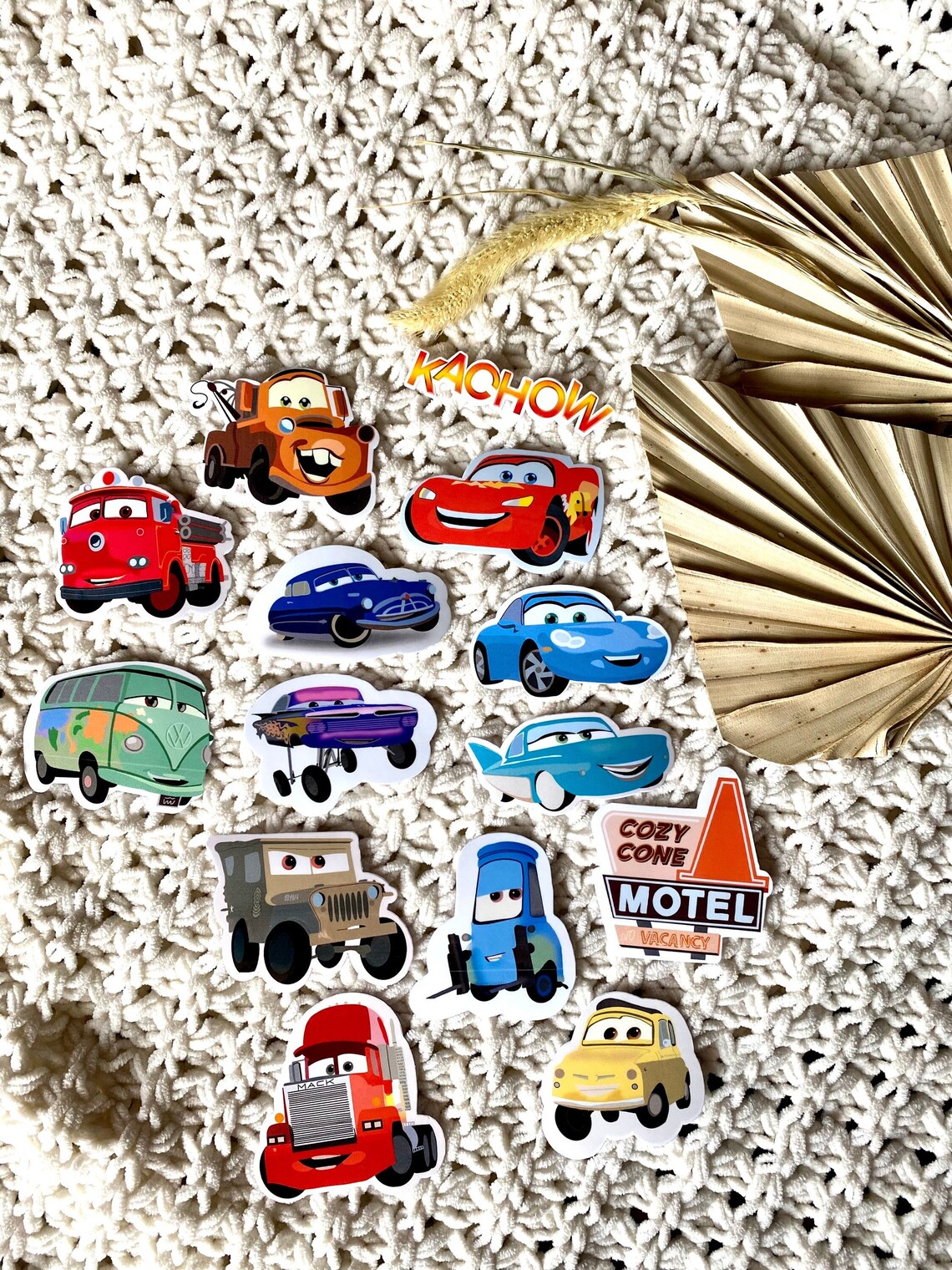 Cars Sticker Bundle Cars Movie Pixar Characters Disney Etsy
