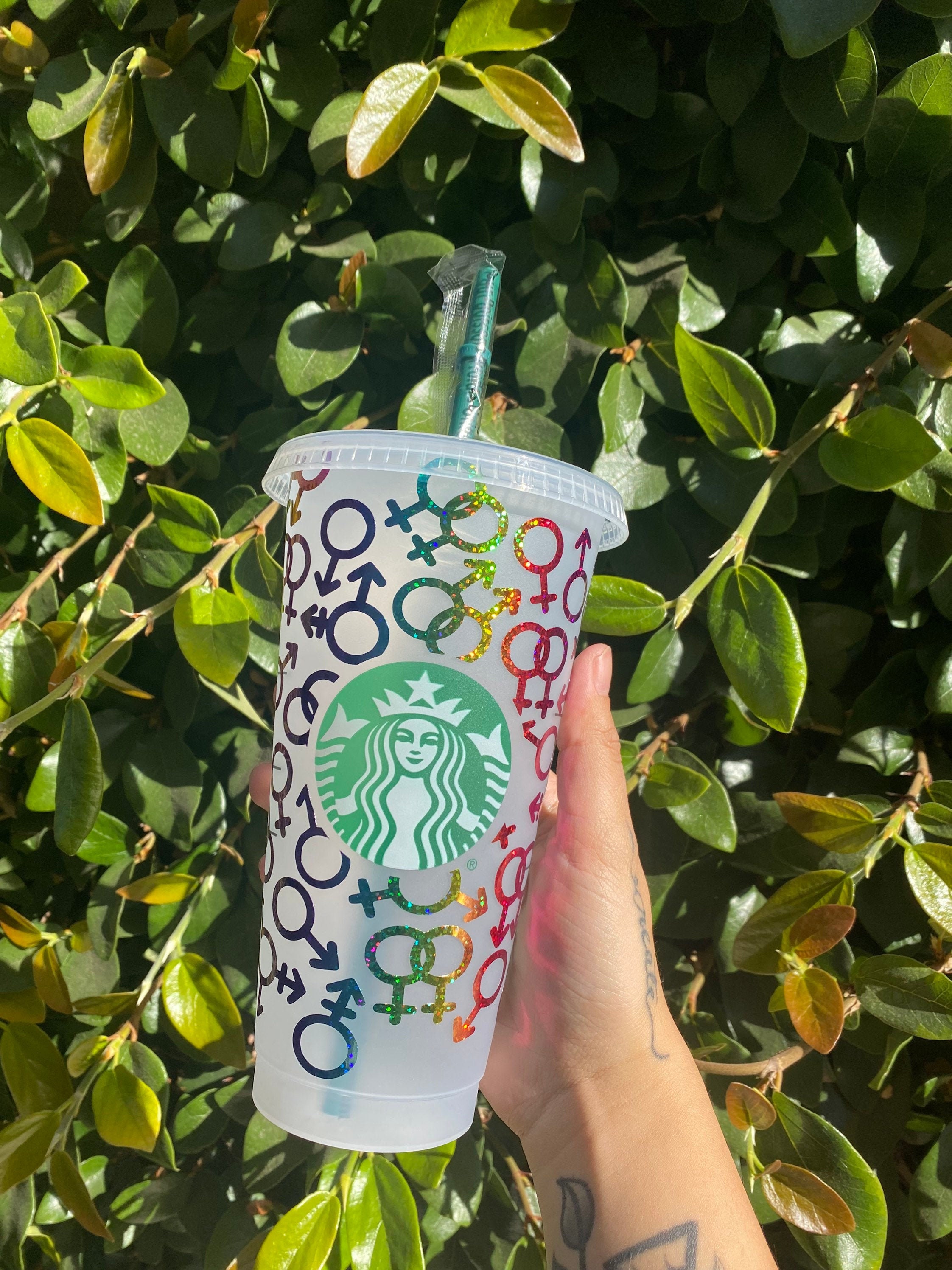 Pride Symbol Starbucks Cup Pride Month LBGTQ Starbucks Etsy