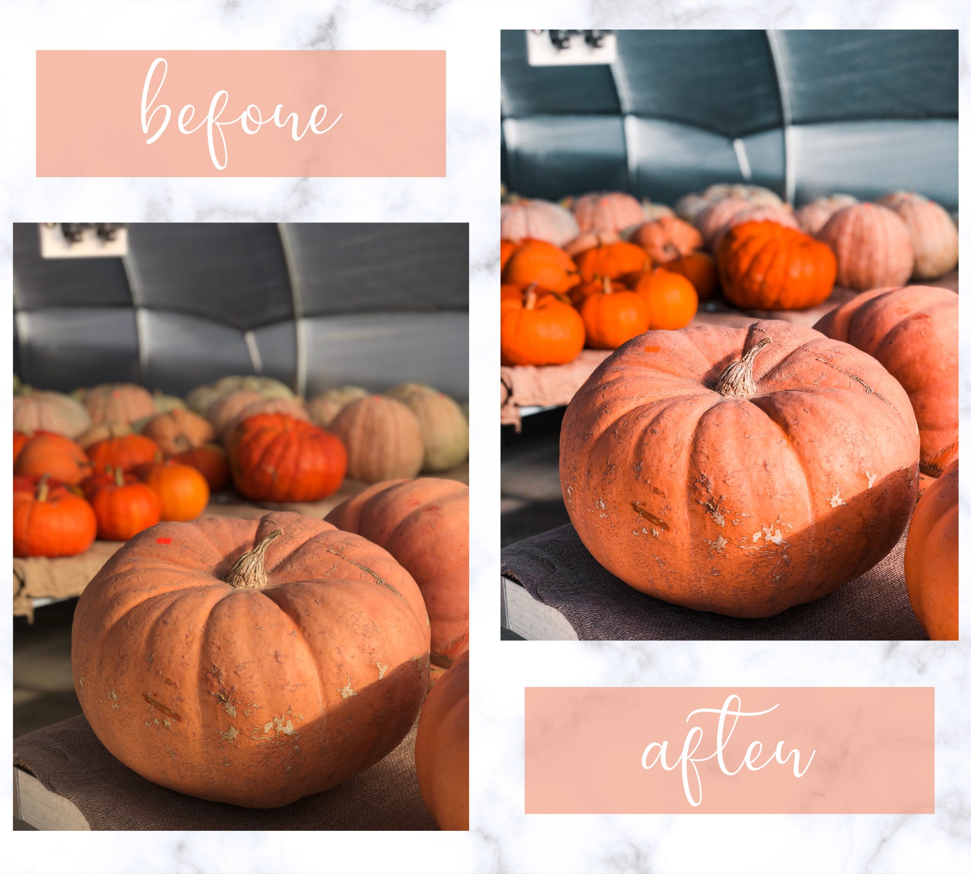 5 Lightroom Mobile Fall Presets Fall Collection Presets - Etsy