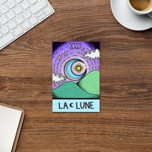 Lune (Moon) Tarot | Postcard