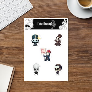 Ghost / Ghost BC (band) Fan Art Sticker sheet