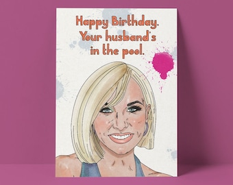 Your Husband's in the Pool Card – Margaret Josephs RHONJ