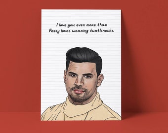 Fessy Turtlenecks Card
