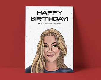 Tori Birthday Card