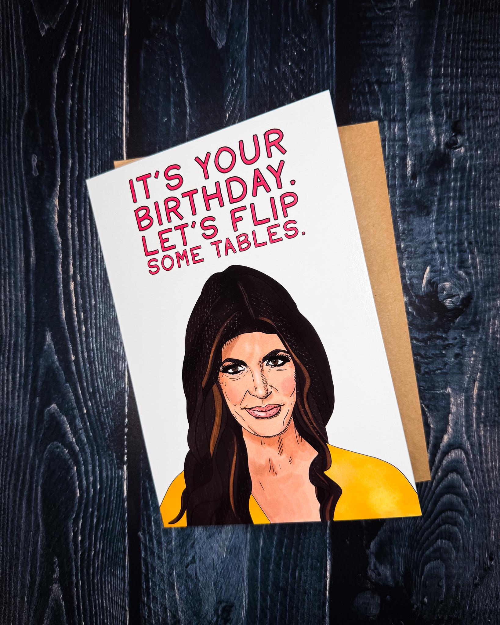 Bravo Real Housewives Card