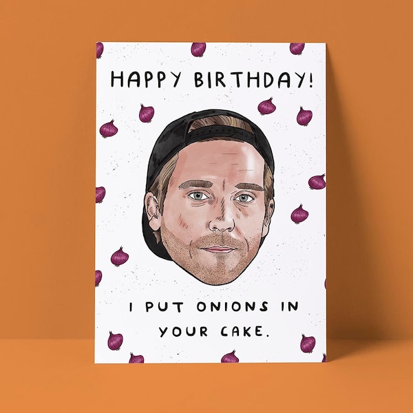 Below Deck Birthday Card - Chef Adam