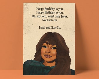 Lord, Not Ekin-Su Birthday Card
