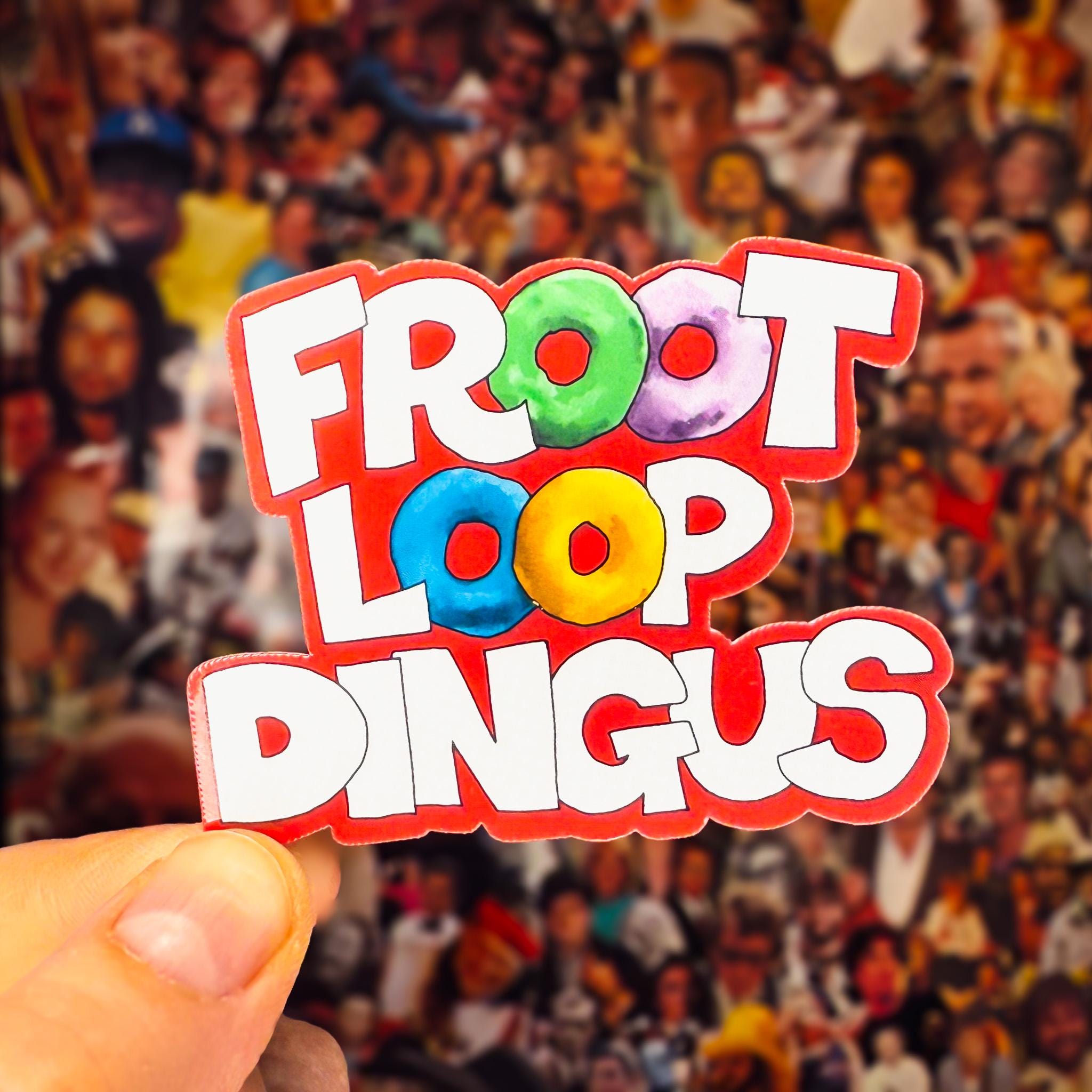 Fruit Loop Dingus Sticker - Etsy