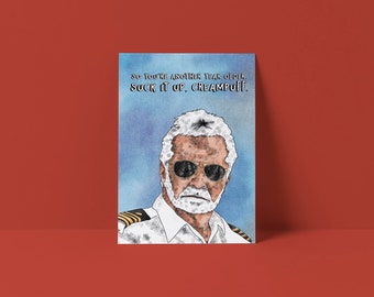Below Deck Birthday Card – Captain Lee