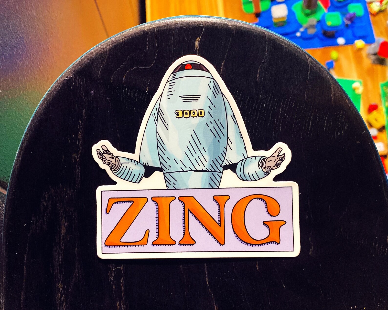 Zingbot Sticker Etsy