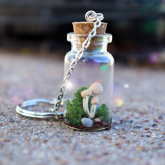 Tiny Mushroom Mini Glass - Etsy Sweden