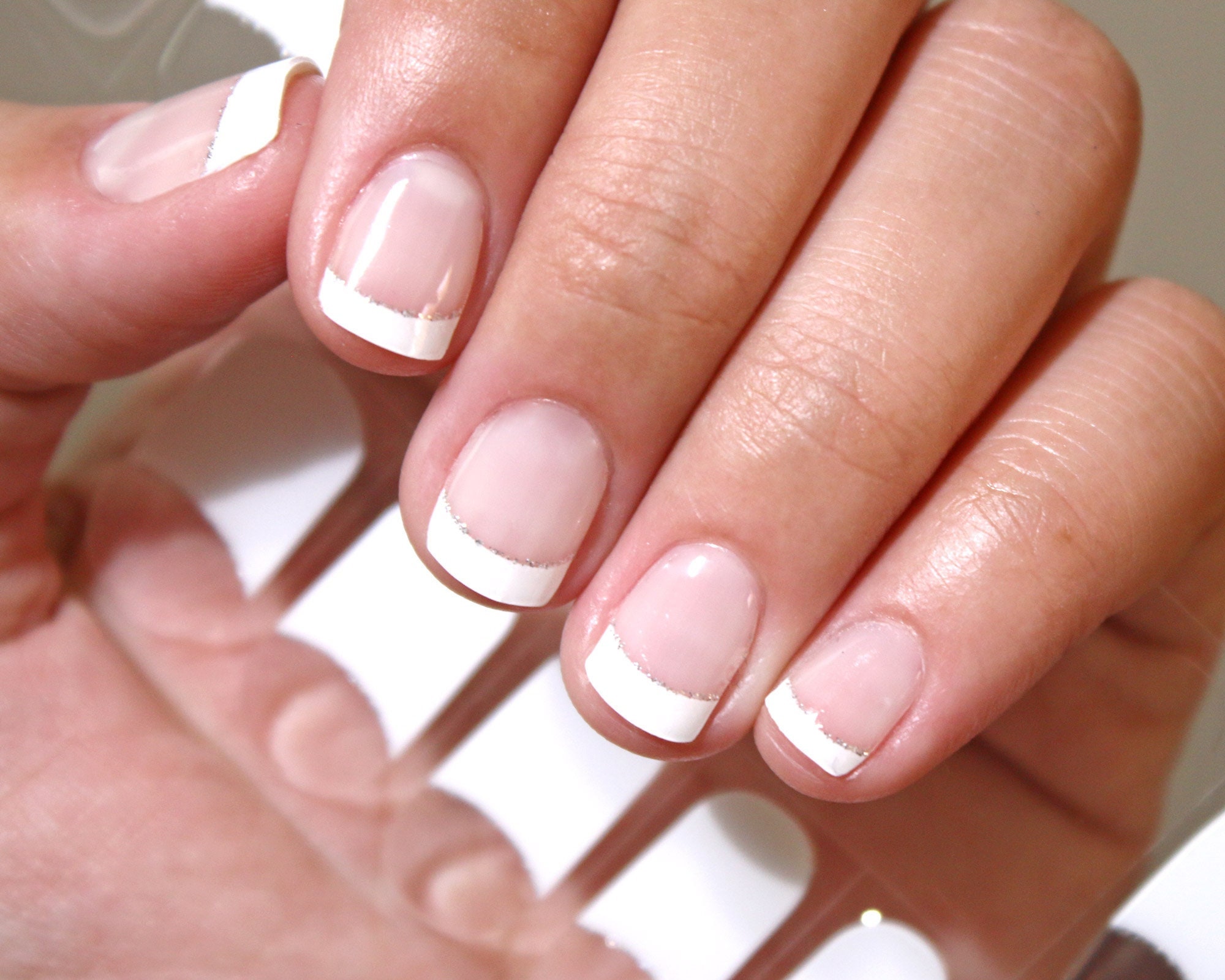 Buy French White Tip Semicured Gel Nail Wraps White Half Moon Online in India - Etsy Buy French White Tip Semicured Gel Nail Wraps White Half Moon Online in India - Etsy