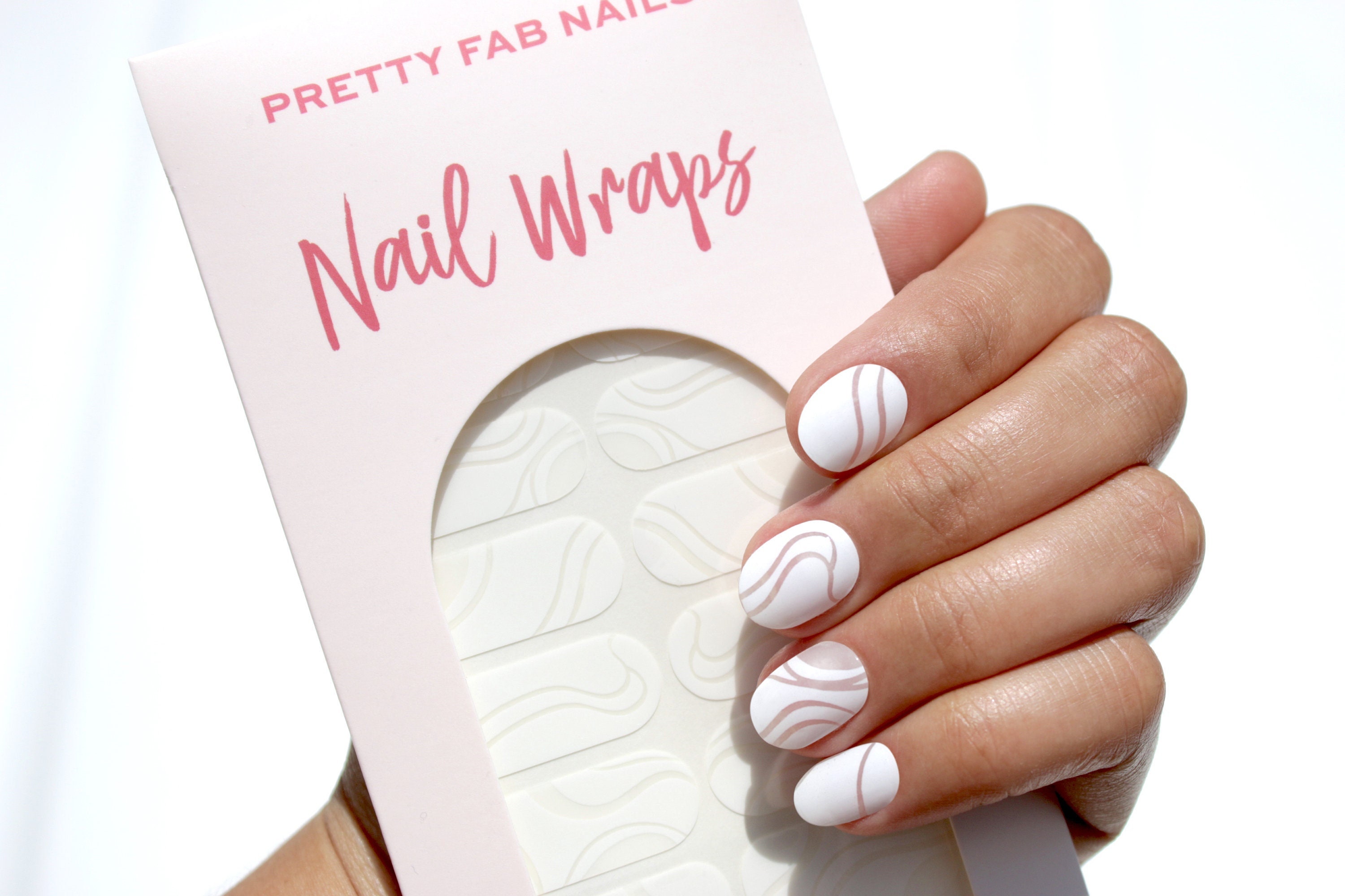 Waves En Blanc Nail Wraps Wavy Nail Art Swirl Nails - Etsy Waves En Blanc Nail Wraps Wavy Nail Art Swirl Nails - Etsy