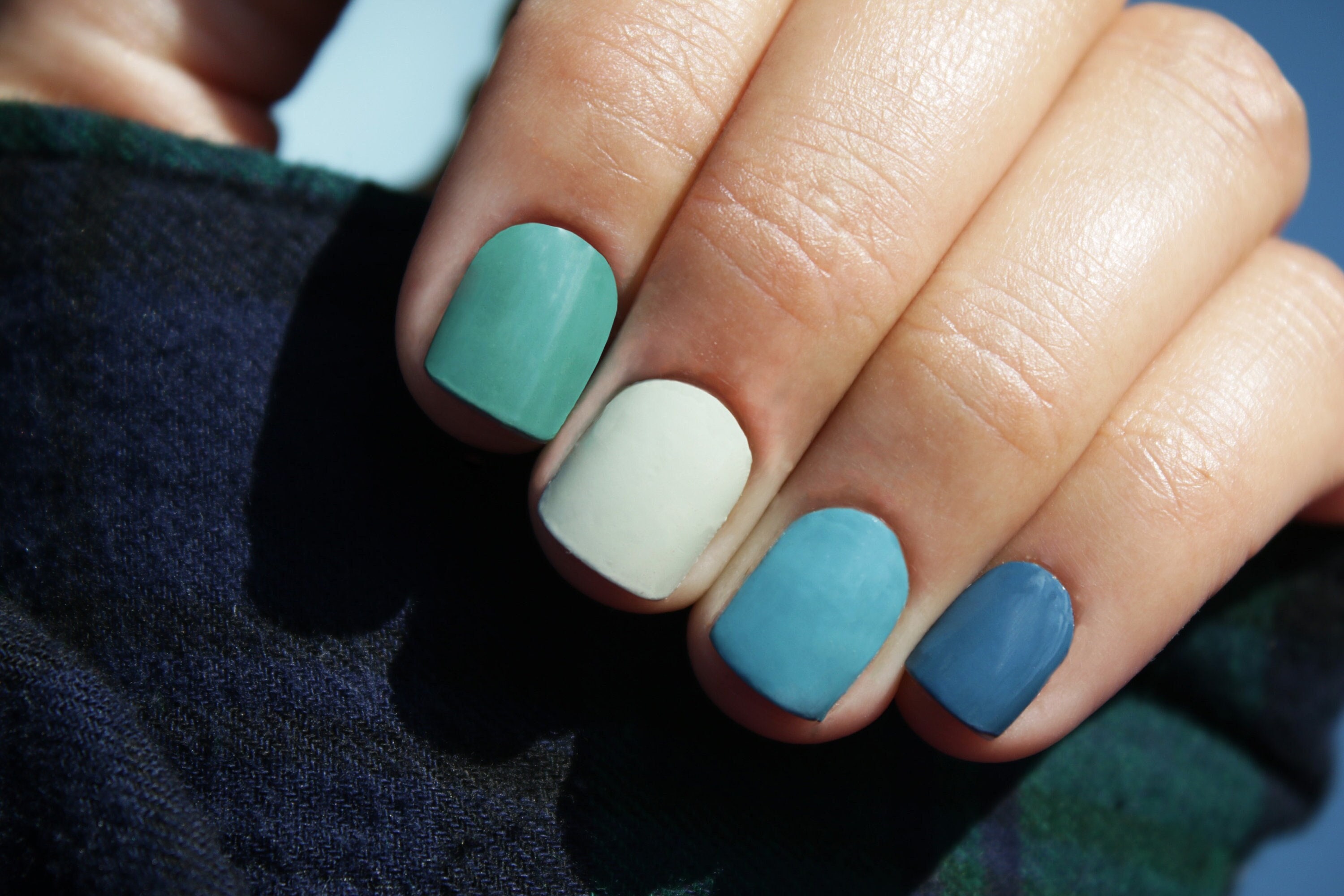 Beautiful Multi-Colored Nails Designs For Summer - The Glossychic | White  acrylic nails, Nail colors, Multicolored nails
