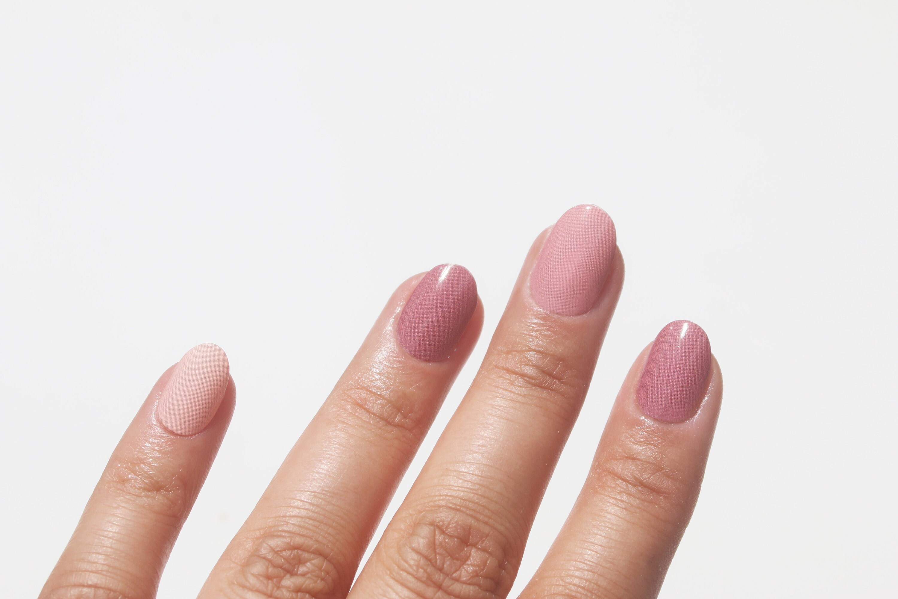 Dusty Purple Nails - Etsy