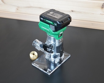 6″ x 4″ Extended Router Base Plate for Metabo Trim Router