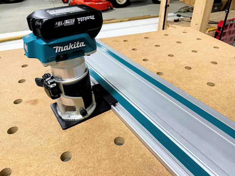 Makita Router Adapter To Makita Track Saw Guide Rail Makita Etsy