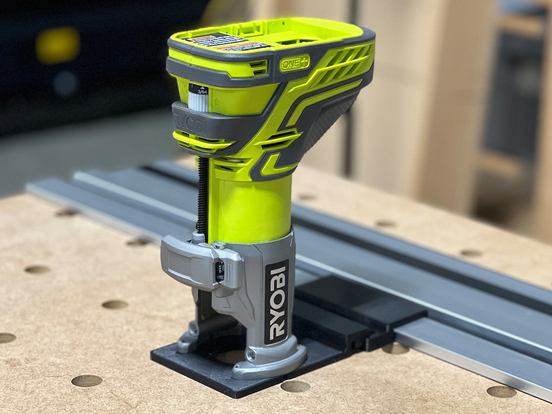 Ryobi Router Adapter for Ryobi Track Saw Guide Rails P601 Etsy