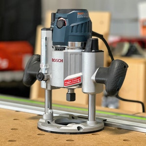 Bosch MR23EVS Plunge Base Router Adapter for Festool & Makita Track Saws