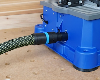27 mm slangadapter voor Kreg Foreman-pocketgatenmachine, compatibel met Festool 27 mm-slang