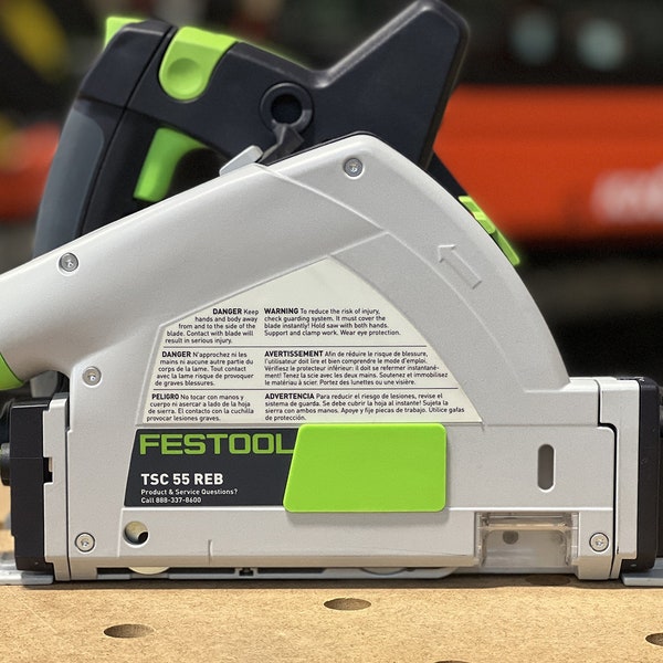 Festool TS55 & TSC55 Track Saw Arbor Dust Cover - For Improved Dust Collection