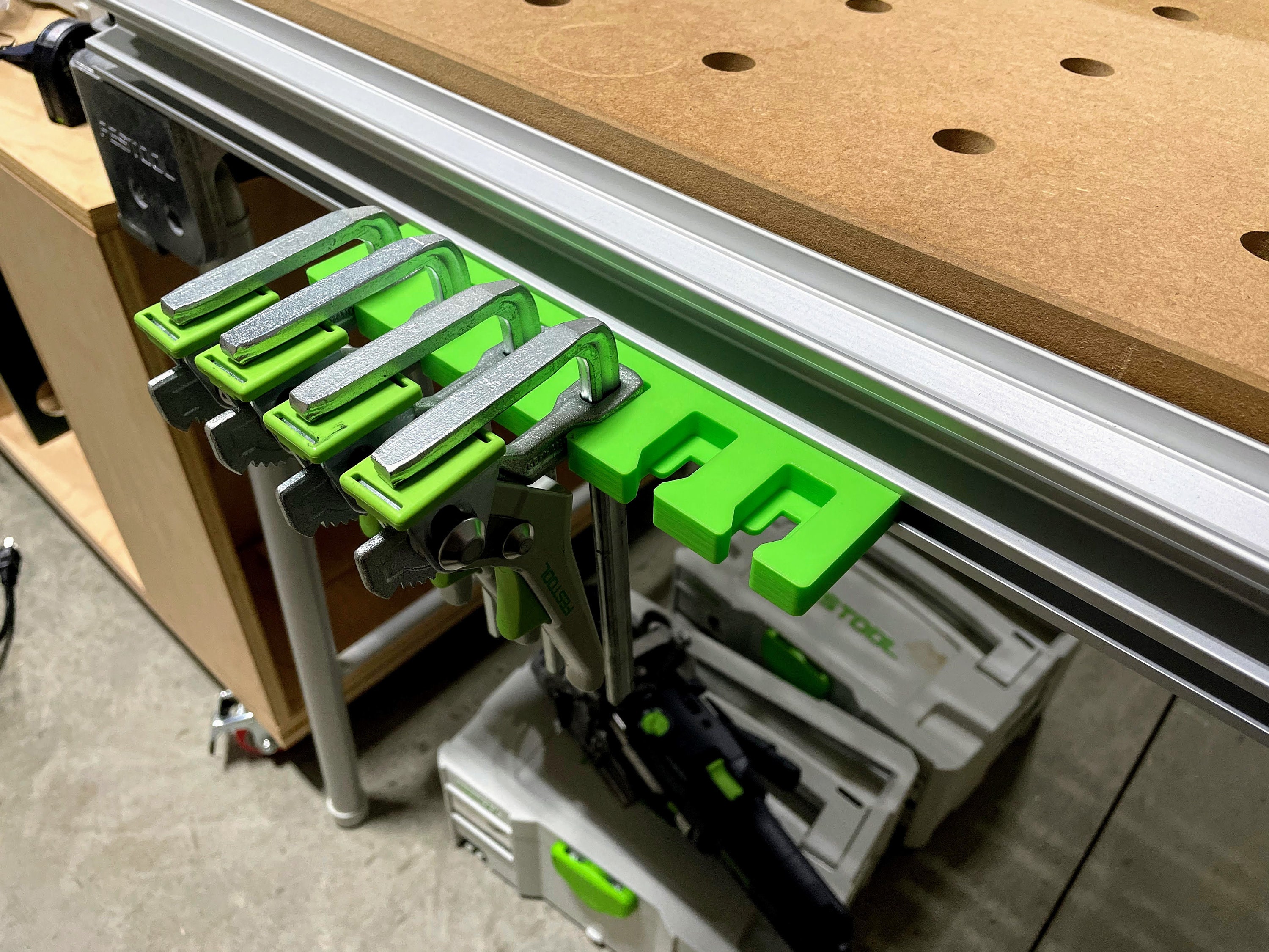 Quick Clamp Rack X6 for Festool MFT Workbench Table Etsy Norway