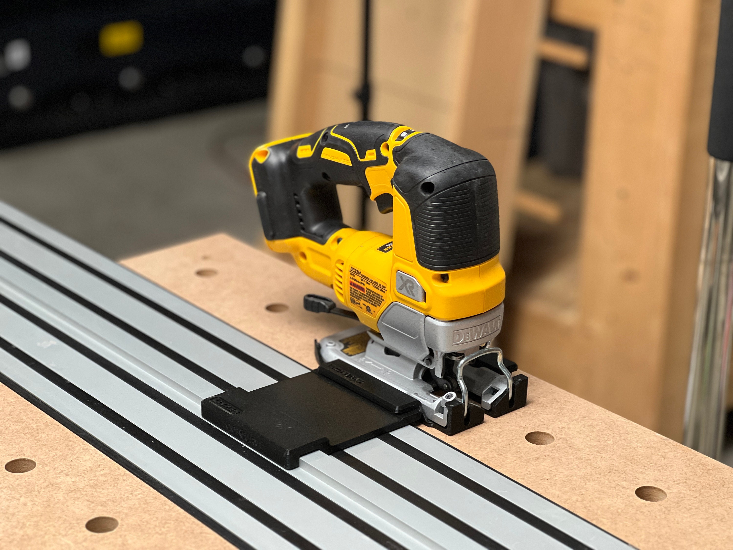 Dewalt Adaptateur de scie sauteuse pour rails de guidage Dewalt 20