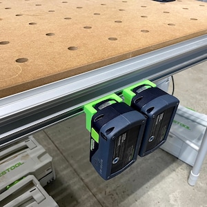 Battery Holders for Festool 18v Batteries for Festool MFT/3 Table - Pack of 2