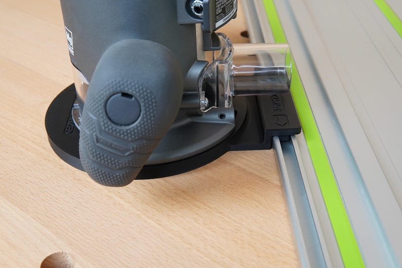 Guide Rail Adapter for Ridgid 2 HP Fixed Base Router image 2