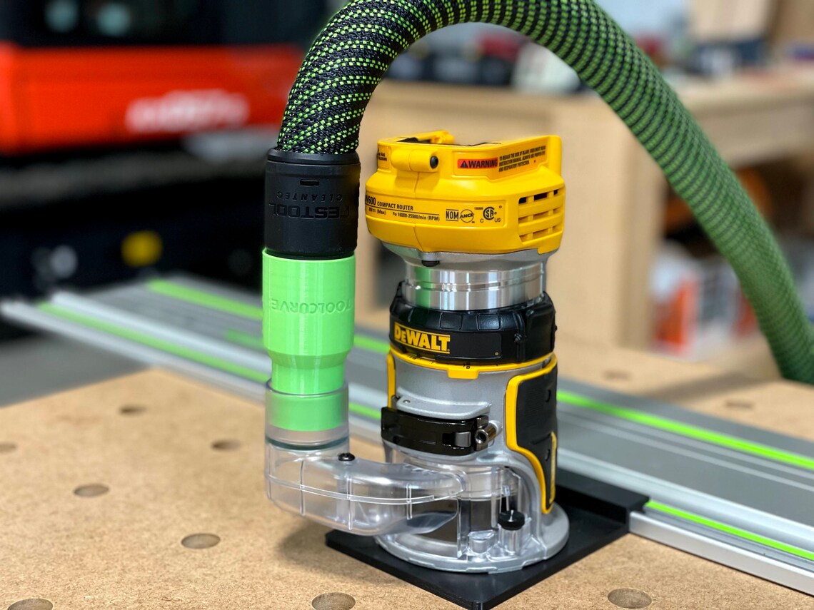 Festool Cleantec 27mm Dust Adapter for Dewalt Router DWP611 & Etsy