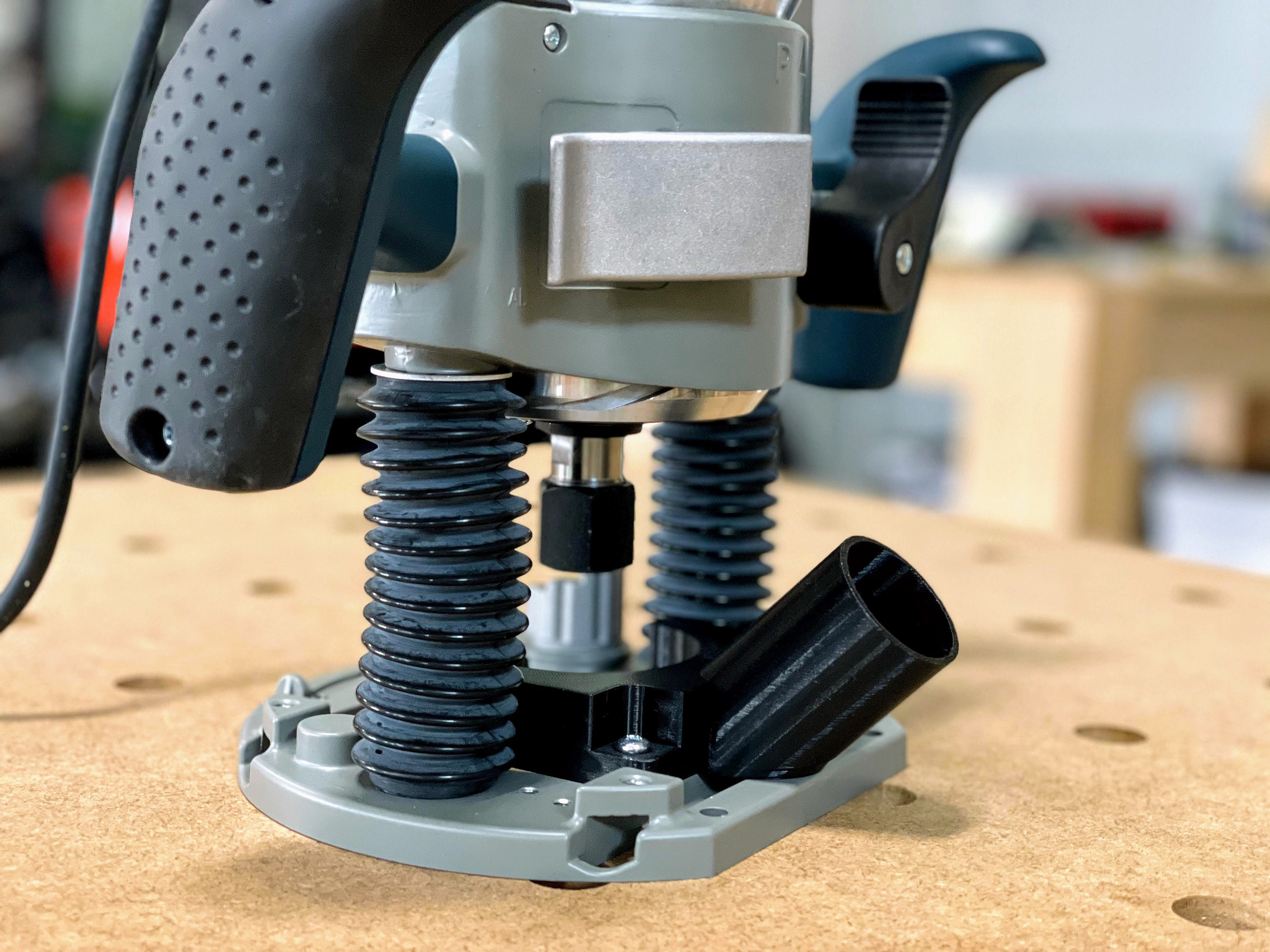 Bosch 1617 EVS Plunge Base Router Dust Port Adapter Etsy