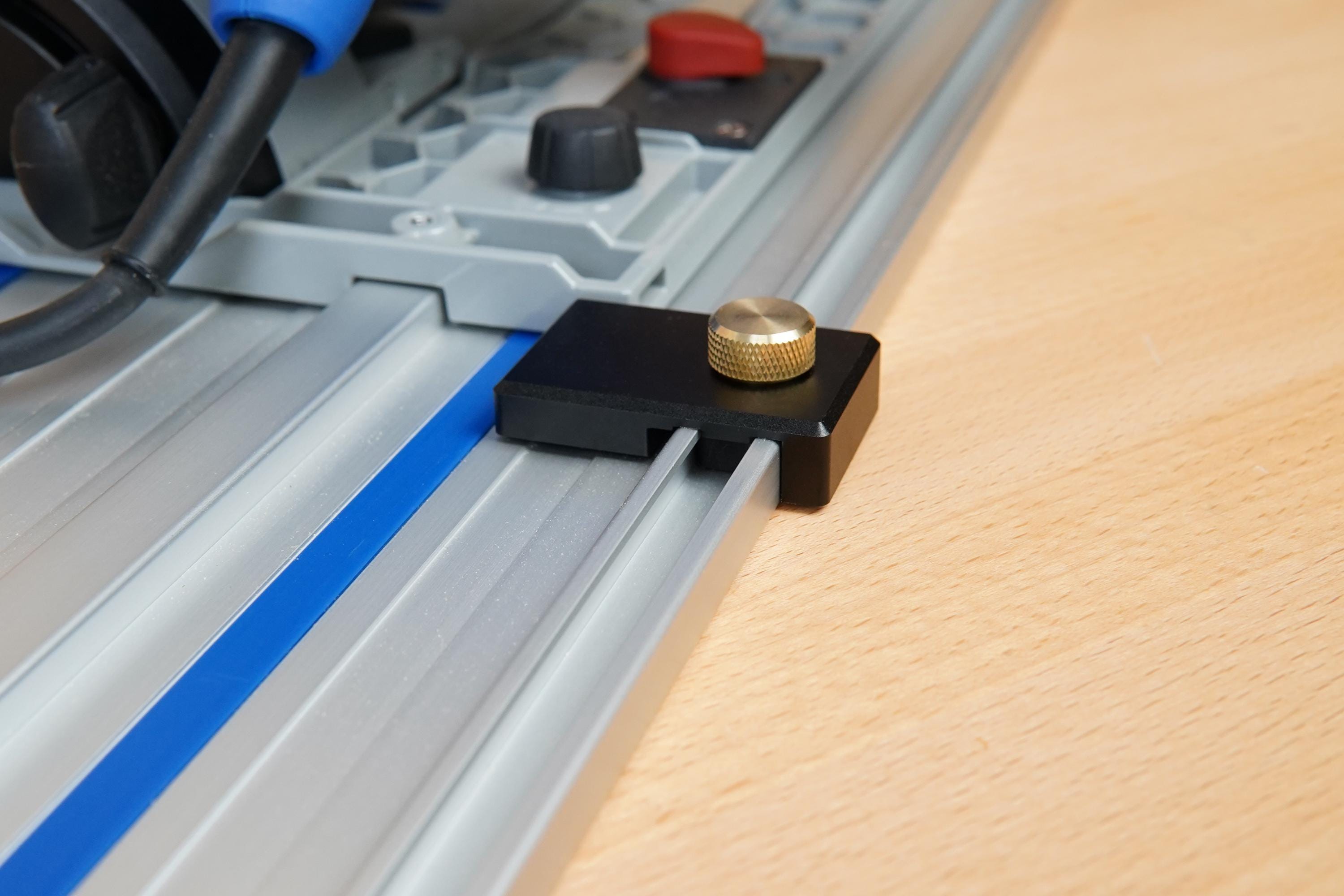 Aluminum Guide Rail Limit Stops Compatible With Kreg Track Saw Rails ...