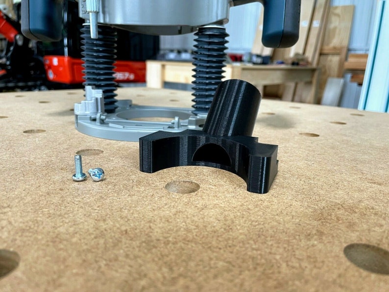 Bosch 1617 EVS Plunge Base Router Dust Port Adapter for Etsy