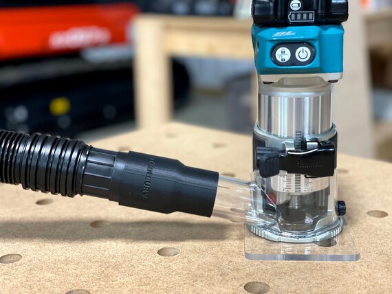 Makita Router to 1 7 8 Vacuum Hose Adapter XTR01Z RT0700C Etsy