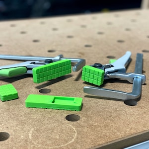 Festool Quick Clamp Upgraded Support Pads for MFT and Guide Rail Clamps