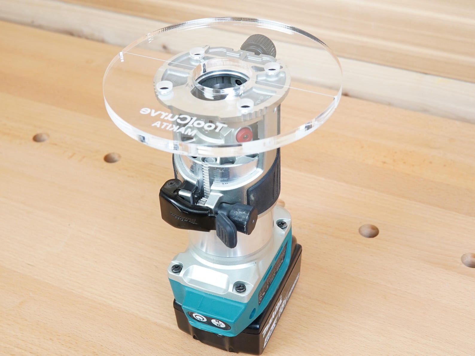 6″ Acrylic Router Base Plate for Makita Trim Router - Etsy