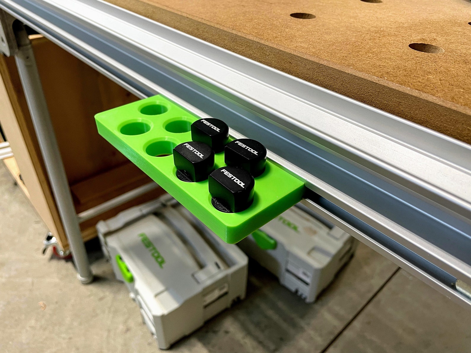 Bench Dog Storage Holder for Festool MFT/3 Table Store 8 Etsy